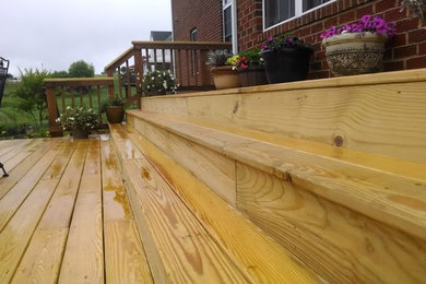 Elegant deck photo in Richmond
