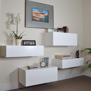 floating cabinets
