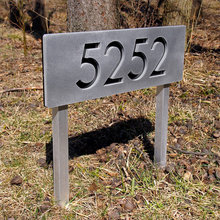 address plaque