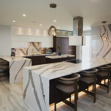 Milano Cafe & Bianco Lucido, Remodel in Kelly Plantation, FL
