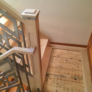 Illuminated stair posts