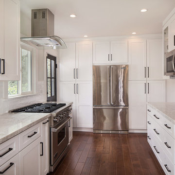 Complete remodeling of a 1920's hillside home in Glendale