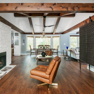 Mid-Century Modern Main Floor Renovation - Marietta