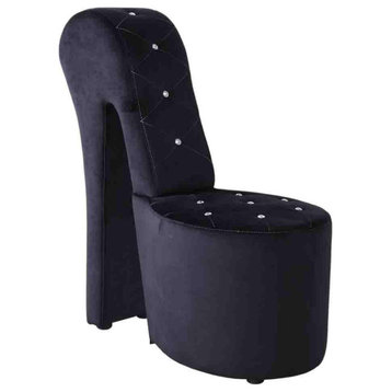 Tristram Velvet High Heel Shoe Chair