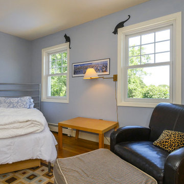 Bedrooms with Newly Installed Windows