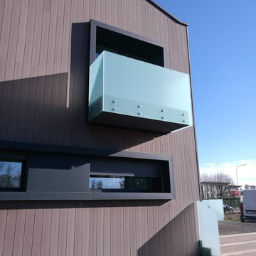 villa cindipendente in costruzione