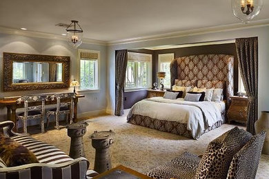 Elegant bedroom photo in Philadelphia