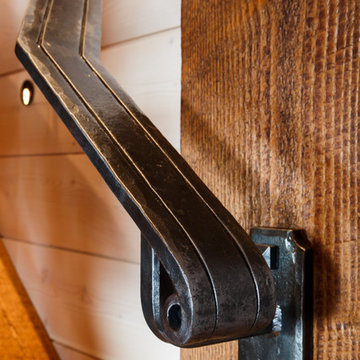 Forged Hand Rail - Hilltop Retreat - Collingwood, ONT