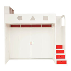 Custom Murphy Loft Bed - Murphy Beds