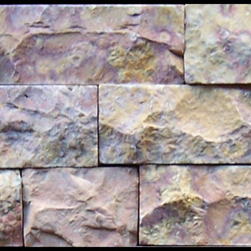 Ledge Stone - Red Camel 6" x 24" Panel