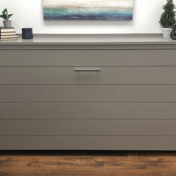 Custom Built Horizontal Twin Murphy Bed