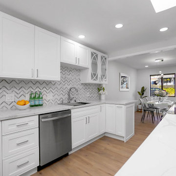 Luxurious remodeling throughout the home with extraordinary finishes