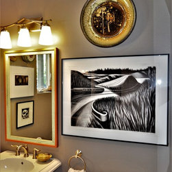 Artists Studio Re-imagined - Mixed Media Art