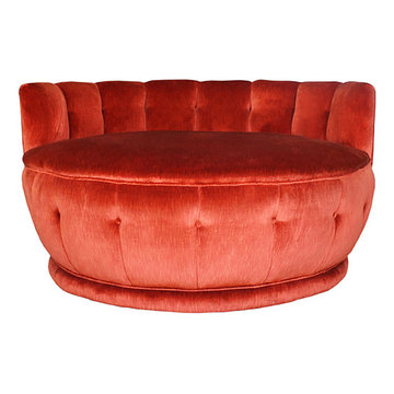 Oversized circular chair