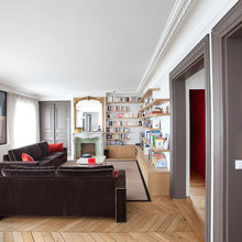 Opening between lounge and passage