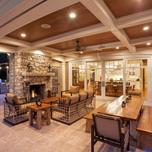 Outdoor Screened In Room