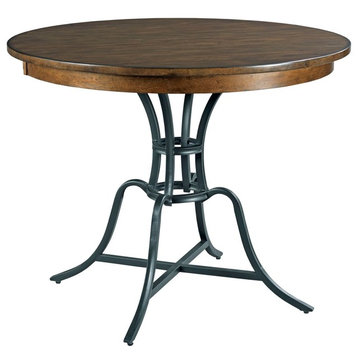 Kincaid Furniture The Nook 54" Round Counter Height Table, Hewned Maple