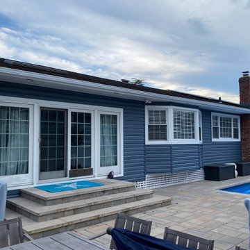 Massapequa Park Siding - Pacific Blue | Alpha Windows & Siding
