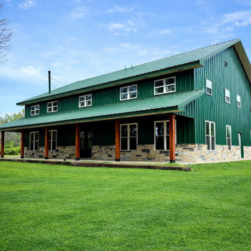 Custom Barndominium Build in Crockett, Texas
