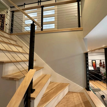 The Perfect Blend of Elegance&Support with Muzata Cable Railing System