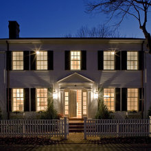 Exterior House with Shutters