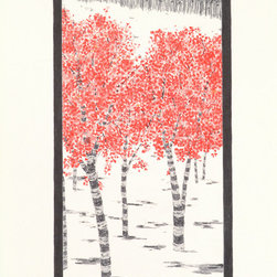 Large Contemporary Graphite Art - Products