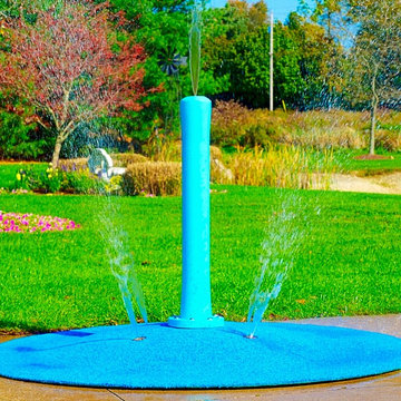 Portable Splash Pad for your backyard