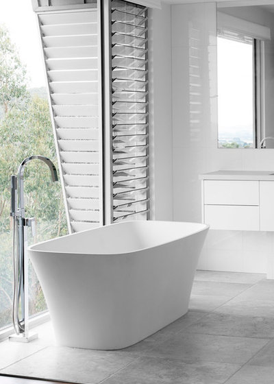 Contemporary Bathroom by MG Design & Building Pty Ltd
