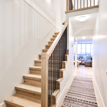Modern Multi-Level Townhouse Renovation – Pine St