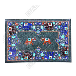 MARBLE INLAY TABLE TOPS DESIGNS - Products