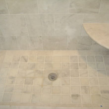 border around shower floor