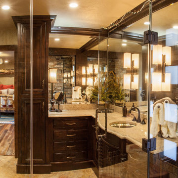 Rustic Elegance Master Bath