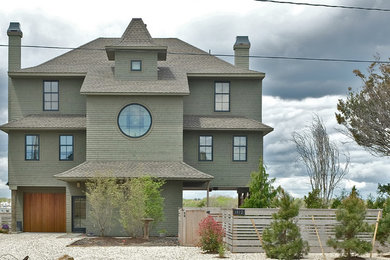 Inspiration for a victorian exterior home remodel in New York
