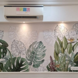 Charm, Nature Theme Based Tropical Wallpaper, Customised - Wallpaper
