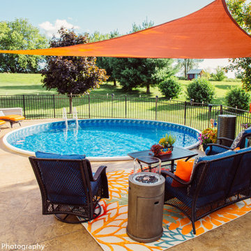 Hammond, WI Semi-In Ground Pool