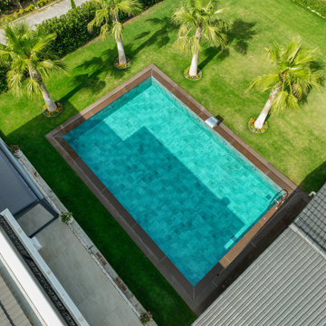 Antique Grey Porcelain Tiles -Urla,İzmir Villa