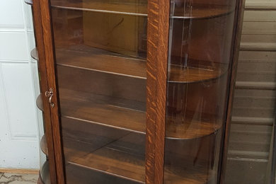 Curved Glass China cabinet