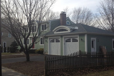Inspiration for a contemporary home design remodel in Boston
