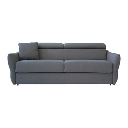 Pezzan Komodo Queen Sleeper Sofa | Light Grey - $2,295 - Sleeper Sofas