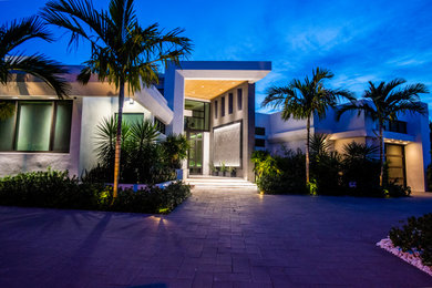 Imagen de diseño residencial minimalista grande