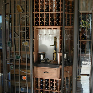 Huntington Beach Newport Beach California Orange County House Custom Wine Cellar