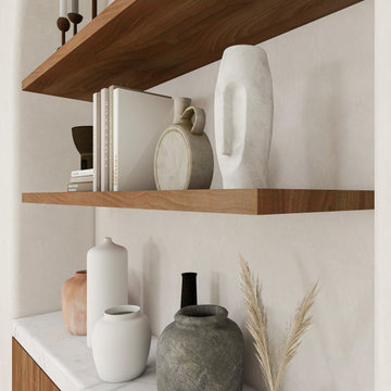 Open Kitchen and Living - Design Concept
