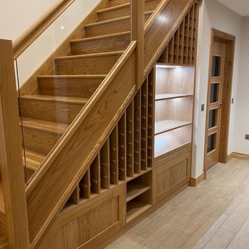 Bespoke Under stair wine rack