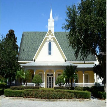 Celebration Club House Re-roof CertainTeed Carriage House Shingle