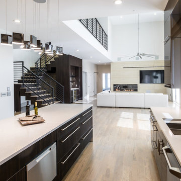Modern Home in Norman, OK with UltraCraft Cabinetry