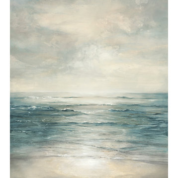 "Ocean Dream" Framed Gallery Wrapped Giclee Print On Canvas With Gel Texture