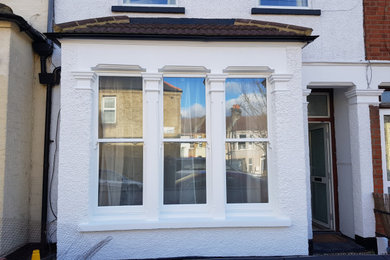 Replacing original features to period property + new timber sash windows