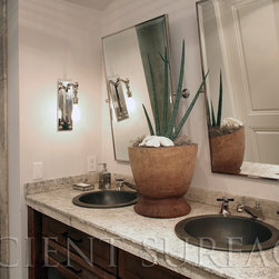 Rustic Bathroom Countertops - Vanity Tops And Side Splashes