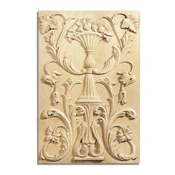 Inviting Home Inc. - Richmond Door Panel, Cherry Wood, Pn11Ch/Pl2 - Wall Accents