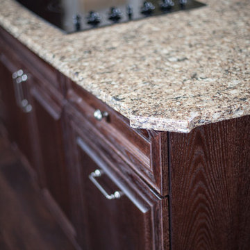 Dark Stained Oak